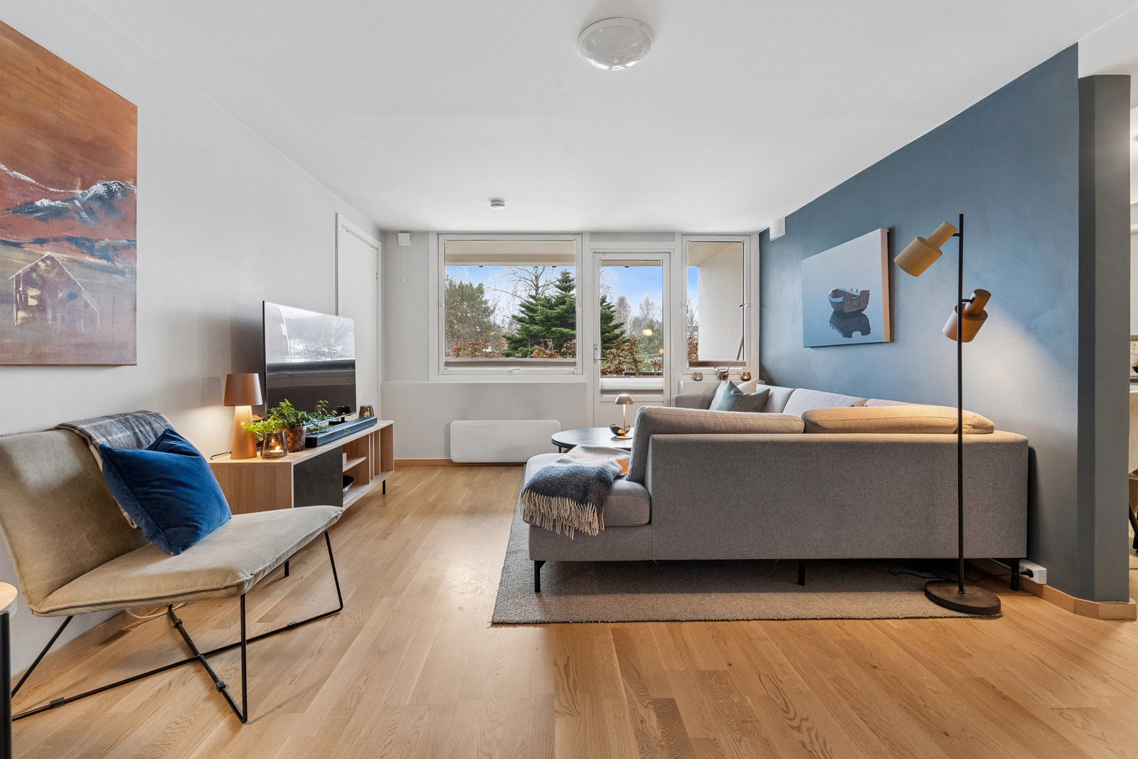 Velkommen til Maria Dehlis vei 55 B, en leilighet som passer både for yngre, eldre, single og par.