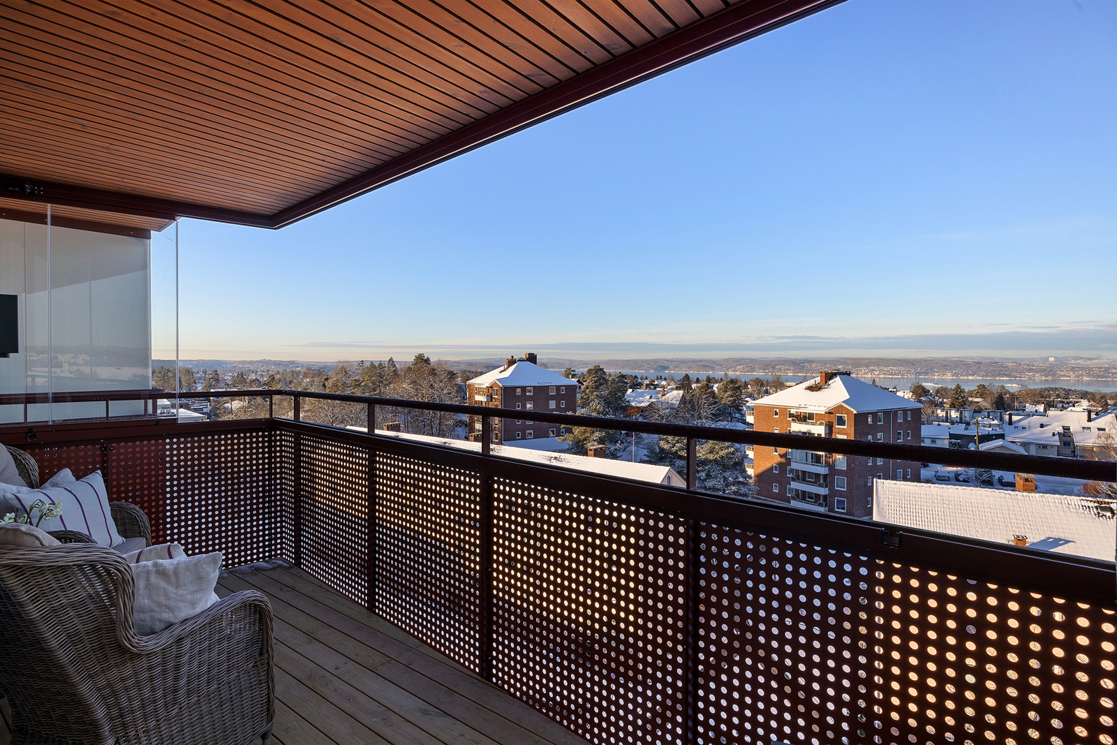 Velkommen til Langbølgen 7 C, 8. etasje. Foto: Junaid Hanif/Diakrit