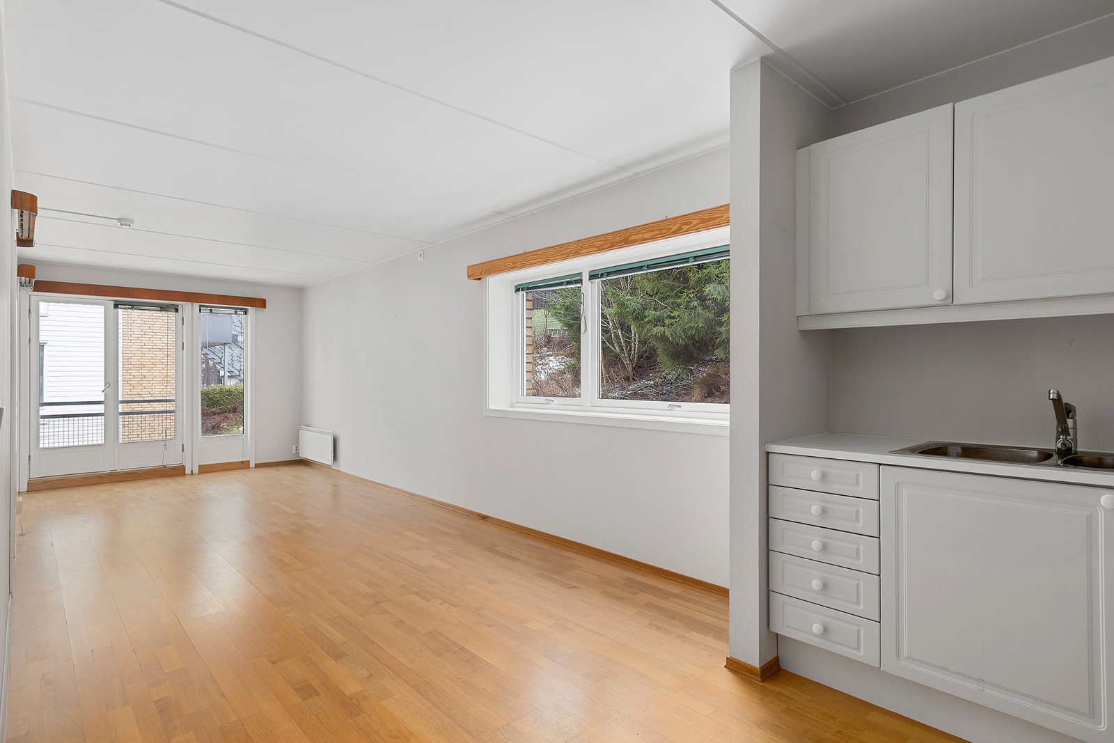 Ola Matthieu Skauge v/OBOS Eiendomsmeglere har gleden av å presentere Harry fetts vei 5B! Foto: Nanna Wolden/ Diakrit