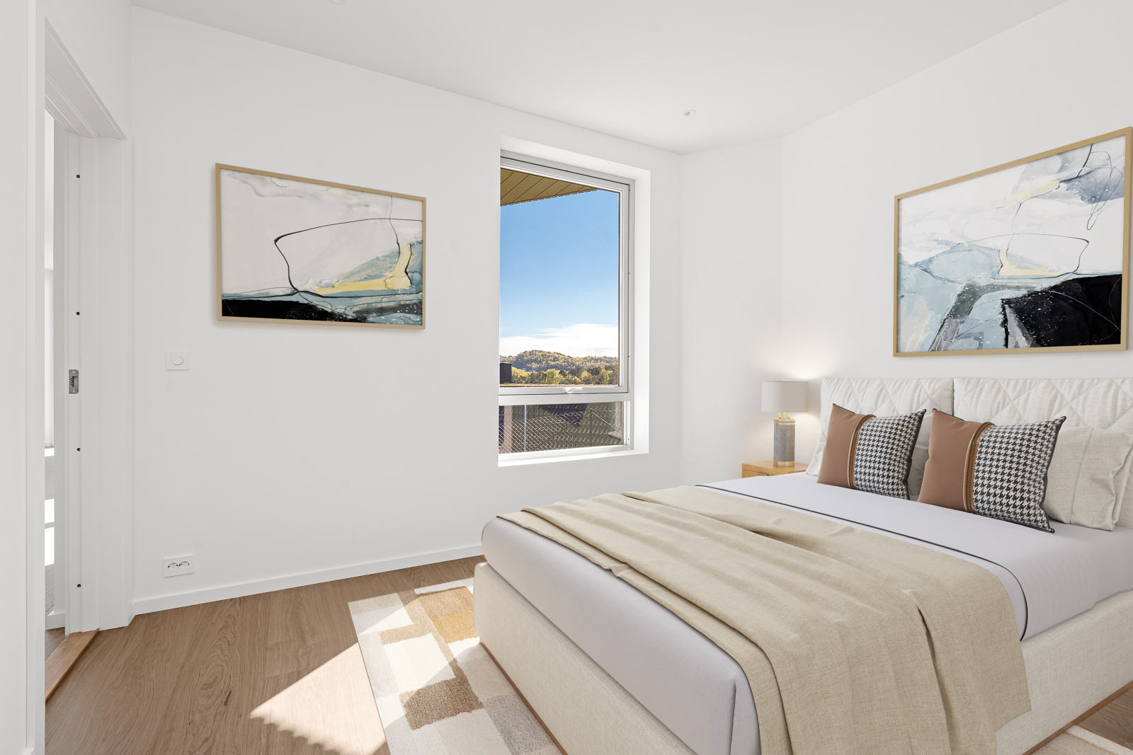 Digitalmøblert soverom